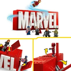 Super Heroes Marvel  Logo & Minifigures