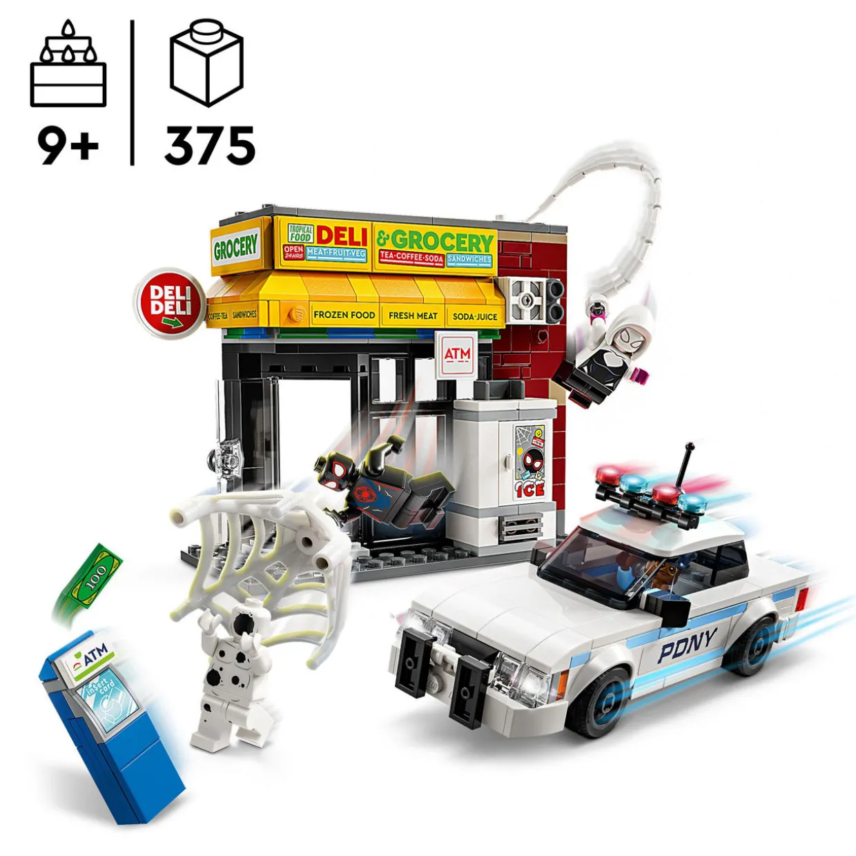 Super Heroes Marvel Spider-Verse: Miles Morales vs. The Spot