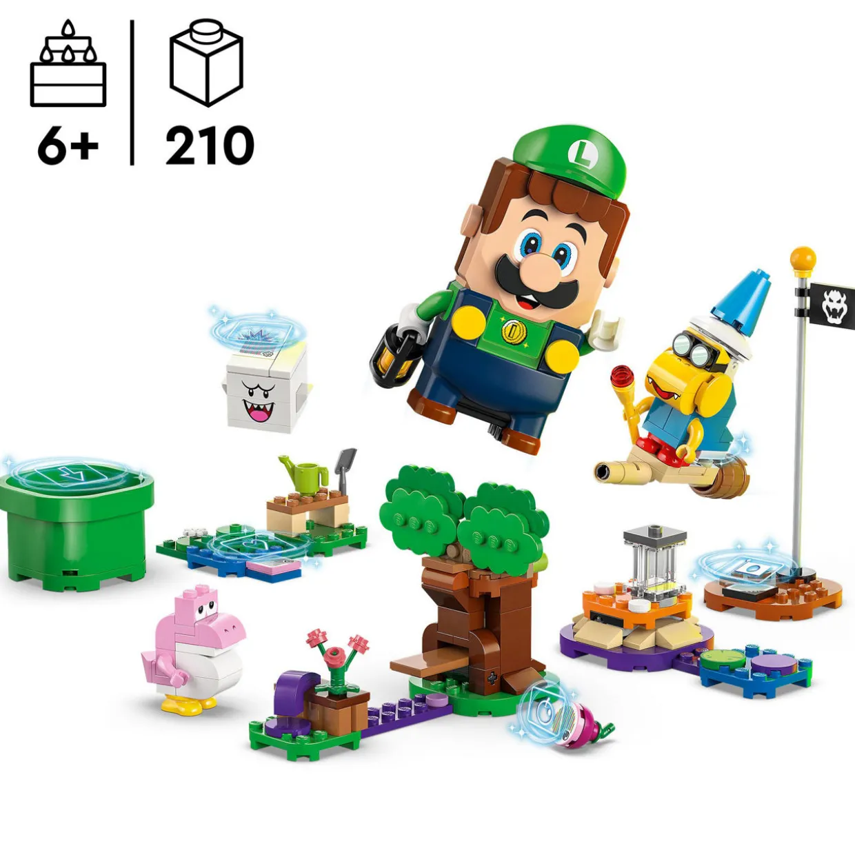 Super Mario Adventures with Interactive LEGO Luigi