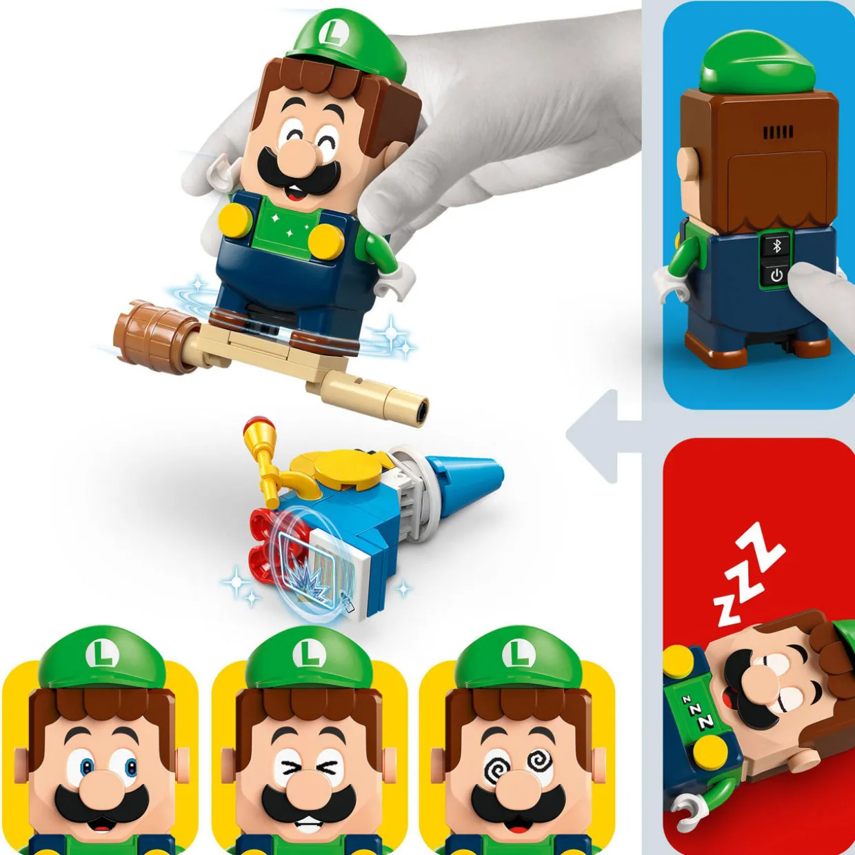 Super Mario Adventures with Interactive LEGO Luigi