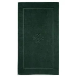 Super Smooth Cotton Bath Mat 60x90cm Moss Green