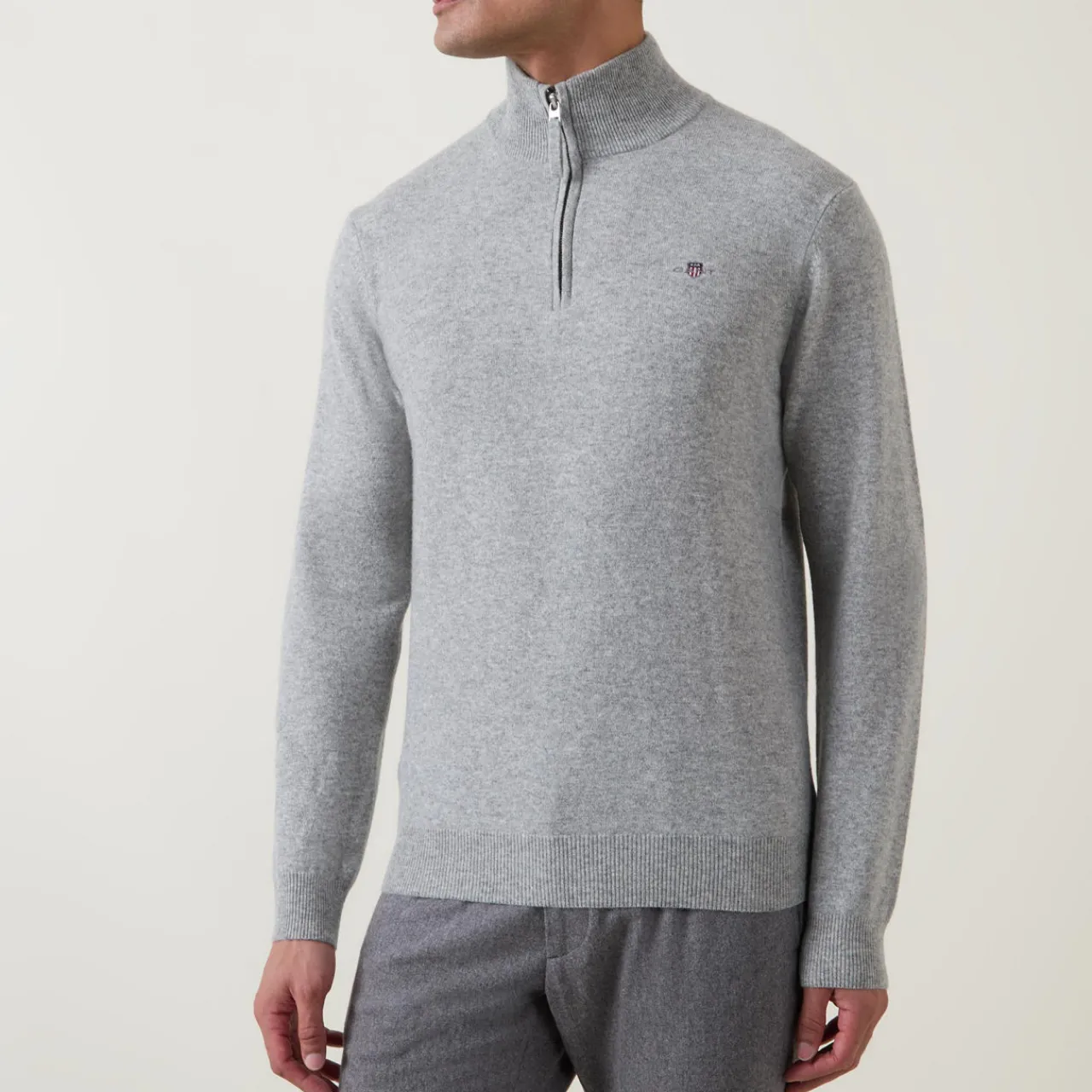 Clearance GANT Superfine Half-Zip Sweater
