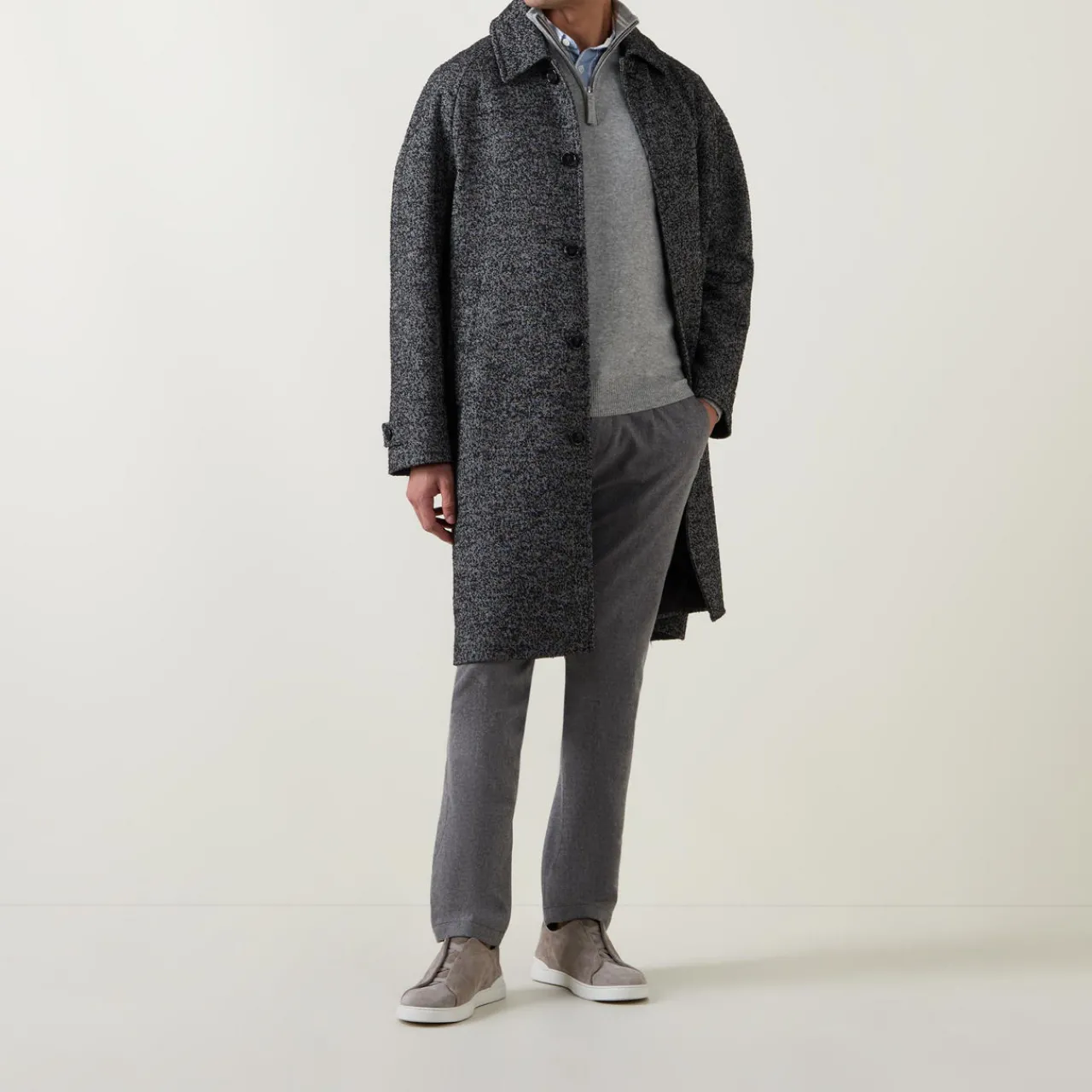 Clearance GANT Superfine Half-Zip Sweater