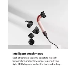 Clearance DYSON Supersonic R Straight + Wavy Ceramic Pink