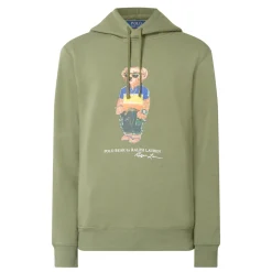 New POLO RALPH LAUREN Surf Bear Logo Drawstring Hoodie
