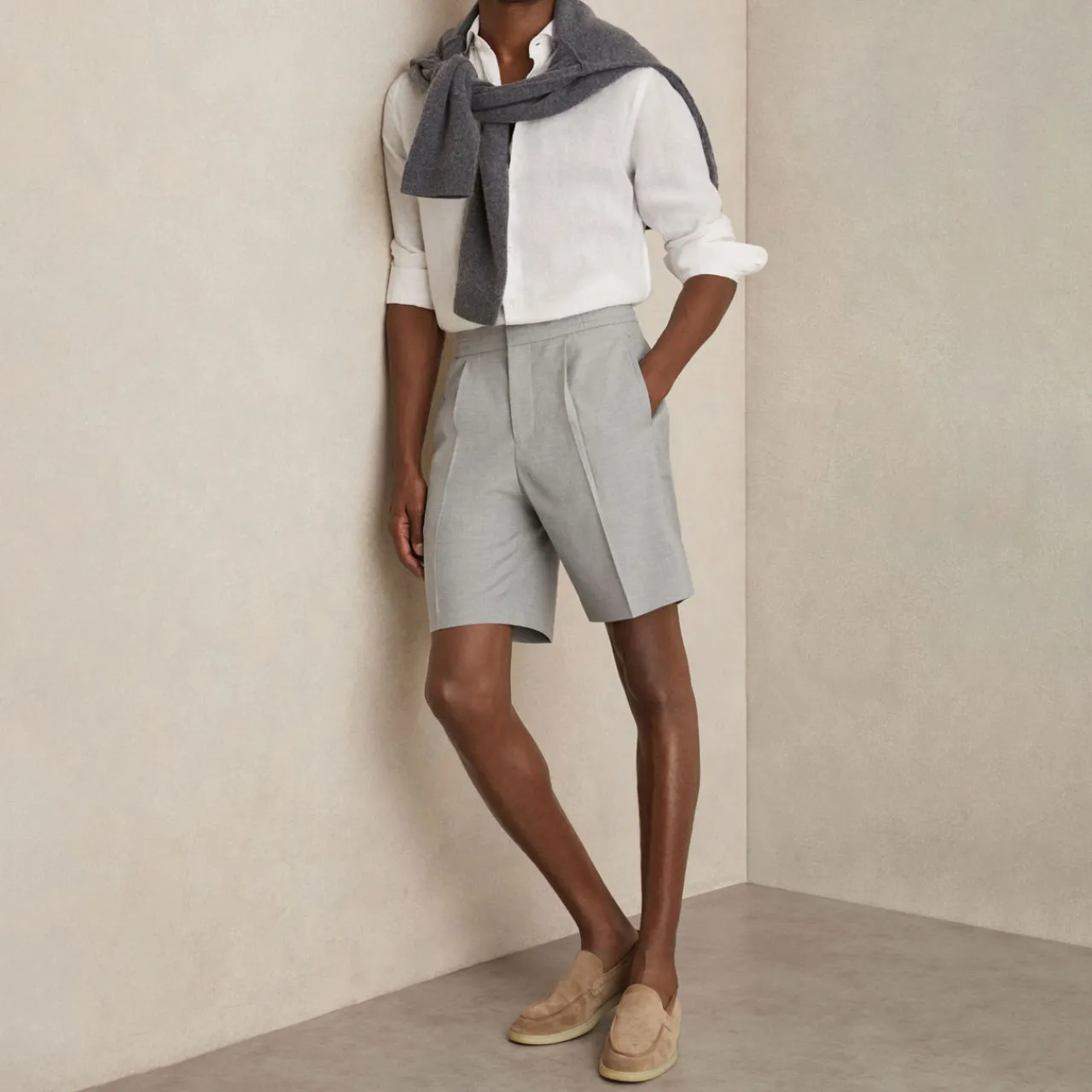 Sale REISS Sussex Stretch Shorts