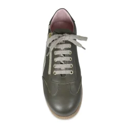 Swirl Leather Trainers