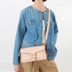 Discount COACH Tabby 26 Leather Shoulder Bag