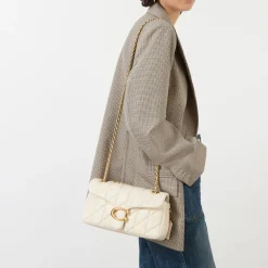 Fashion COACH Tabby 26 Quilted Shoulder Bag