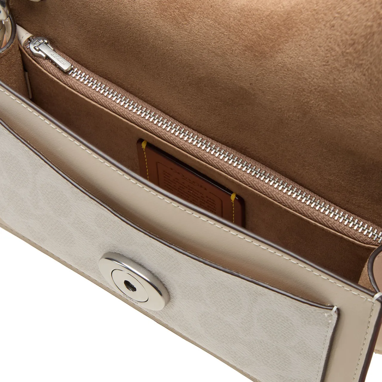 Sale COACH Tabby Chain Strap Crossbody Bag