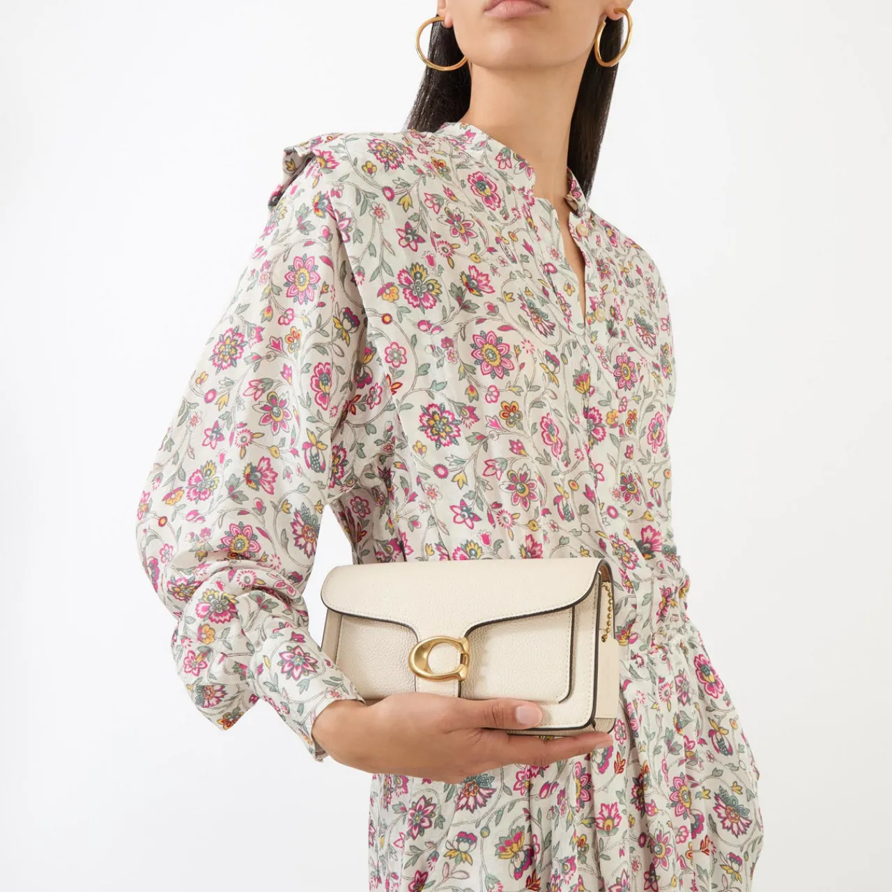 Sale COACH Tabby Chain Strap Crossbody Bag