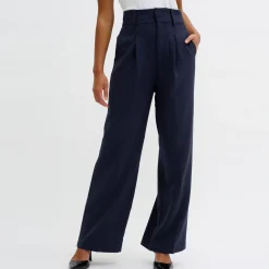 Tailored High-Rise Skinny-Fit Trousers