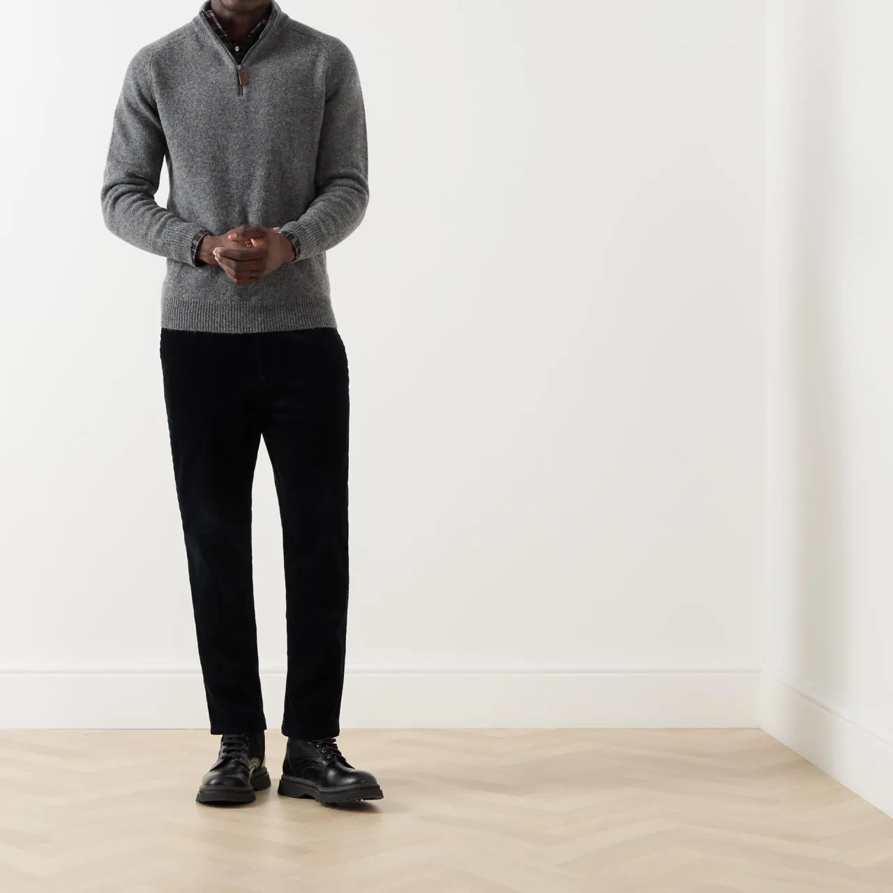 Fashion BARBOUR Talder Half-Zip Sweater