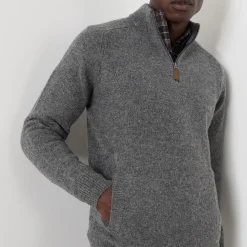 Fashion BARBOUR Talder Half-Zip Sweater