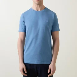 New BOSS Tales Logo Patch T-Shirt