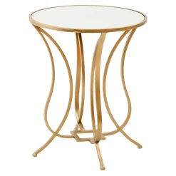 Clearance MINDY BROWNES Talia Mirror Top Lamp Table