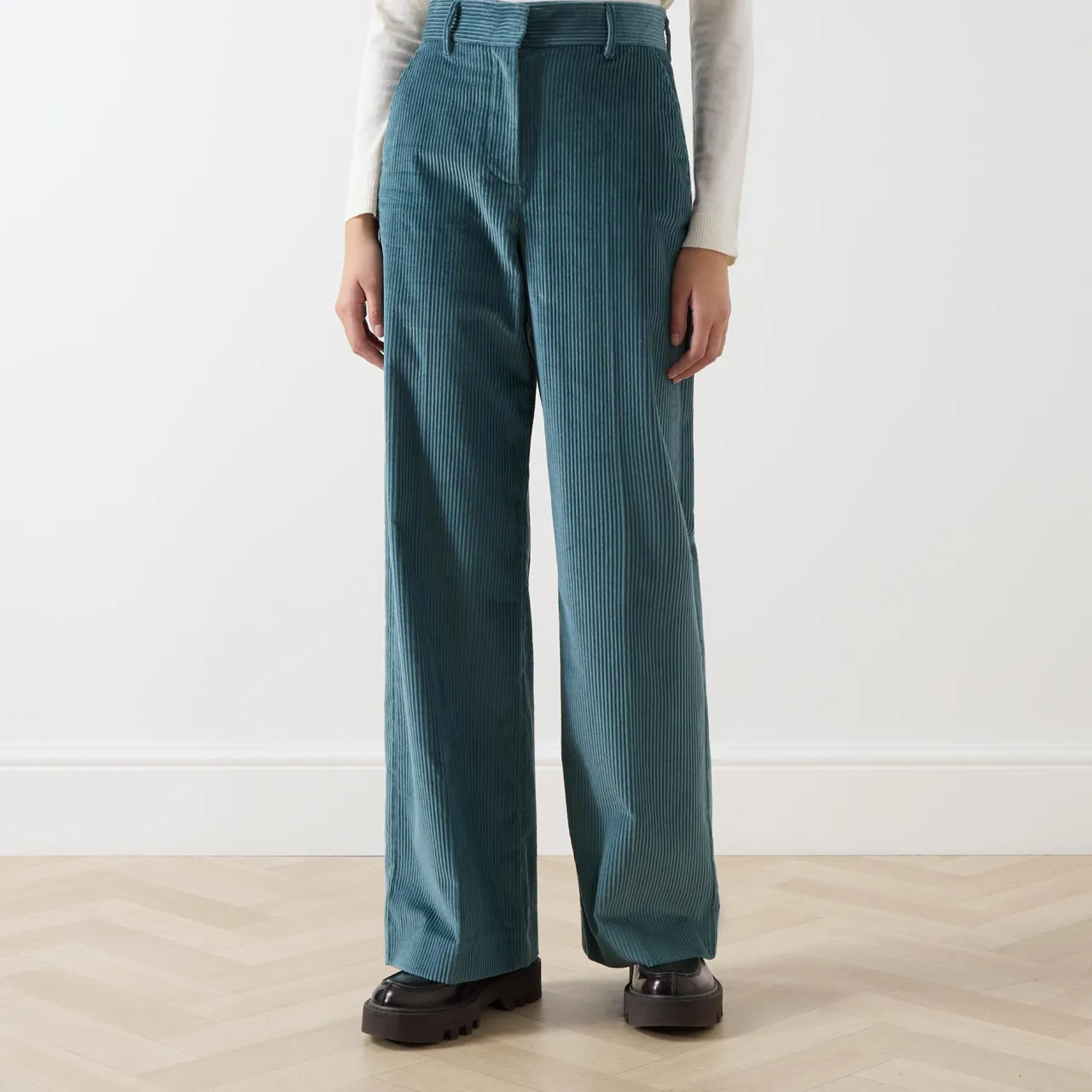 Online WEEKEND MAX MARA Tania Straight Leg Corduroy Trousers