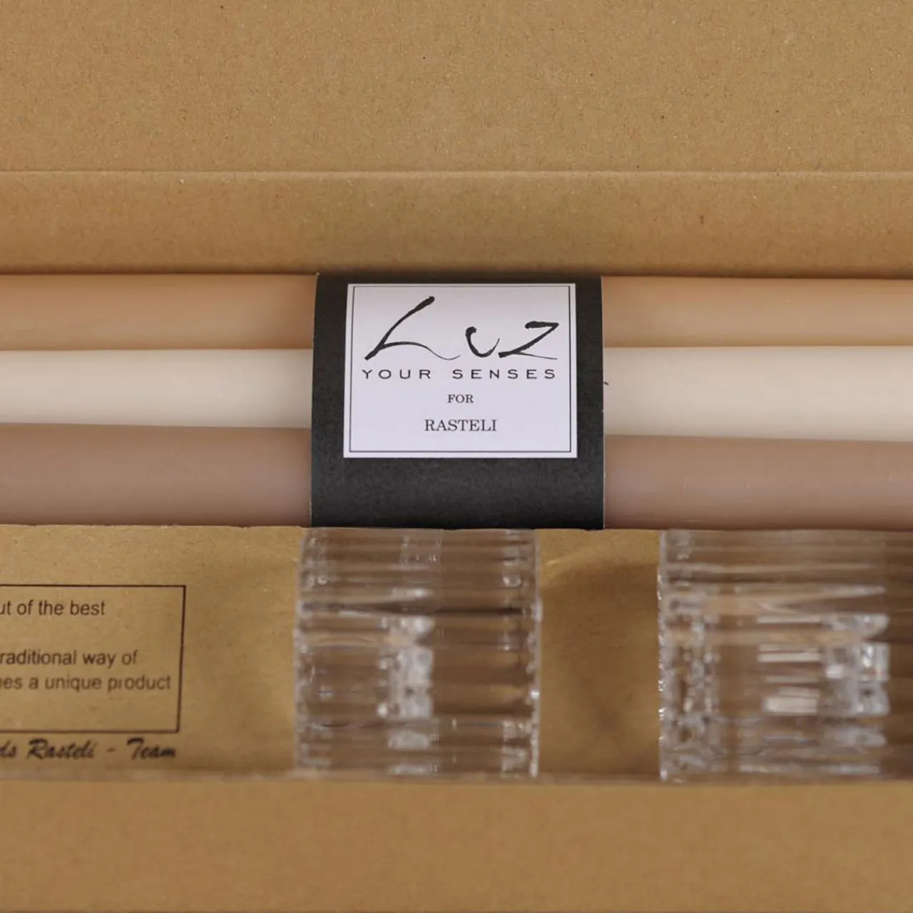 Online LUZ Taper Candle and Holder Six-Piece Set