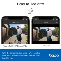 Hot TP-LINK Tapo 2K Doorbell & Chime