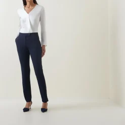 Tapria Slim Leg Trousers