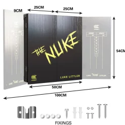 Target Darts Luke Littler Cabinet & Dartboard Set