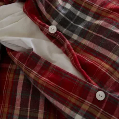 Outlet FOXFORD Tartan Flannel Duvet Set