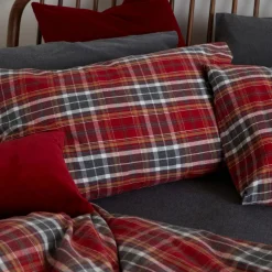 Outlet FOXFORD Tartan Flannel Duvet Set