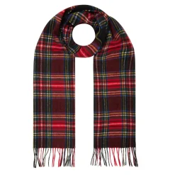 Tartan Fringed Scarf
