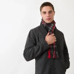 Tartan Fringed Scarf