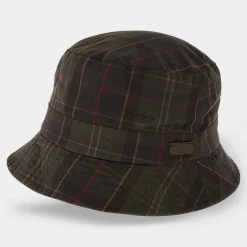 Tartan Logo Wax Bucket Hat