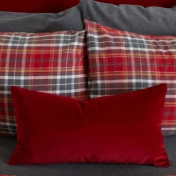 Best FOXFORD Tartan Oxford Pillowcase