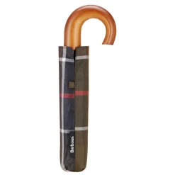 Outlet BARBOUR Tartan Telescopic Umbrella Multicolour