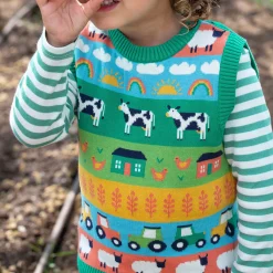 Online FRUGI Tavi Striped Knitted Tank Top