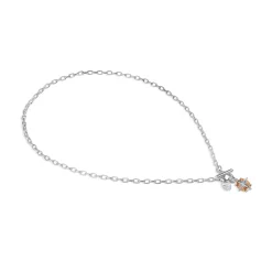 Fashion NEWBRIDGE SILVERWARE T-Bar Pendant Necklace