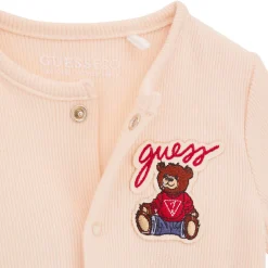 Teddy Logo Babygrow & Hat Two-Piece Set