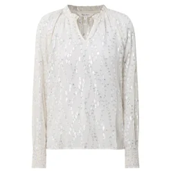 Teia Blouson-Sleeve Blouse