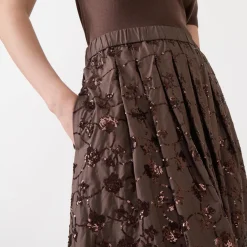 Sale WEEKEND MAX MARA Tempra Sequinned Skirt