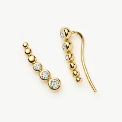 Outlet MISSOMA Tennis Climber Stud Earrings