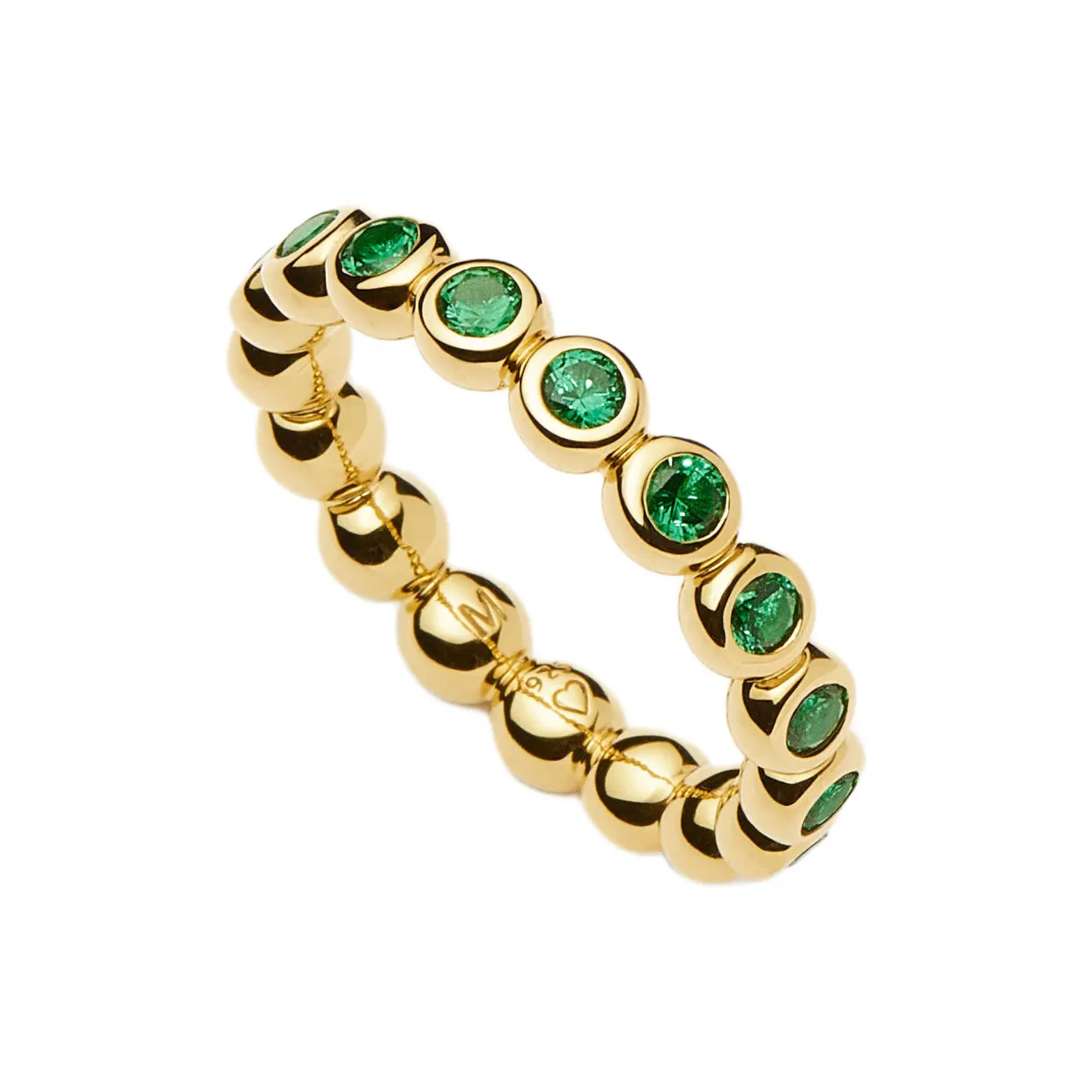 Tennis Eternity Stacking Ring