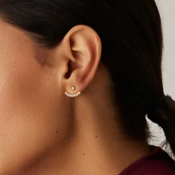 Tennis Jacket Stud Earrings