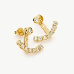 Tennis Jacket Stud Earrings