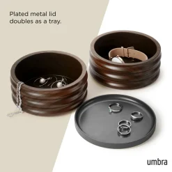 Tesora Wood Jewellery Box