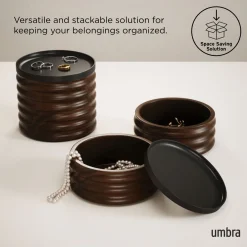 Tesora Wood Jewellery Box