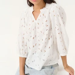 Tessa Broderie Blouse
