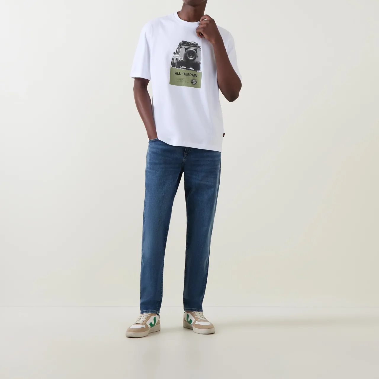 Fashion BOSS TeWagon Logo T-Shirt