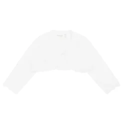 Textured Bolero Knit Cardigan