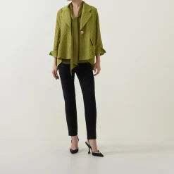 Online JOSEPH RIBKOFF Textured Jacquard Swing Jacket