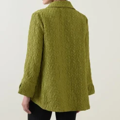 Online JOSEPH RIBKOFF Textured Jacquard Swing Jacket