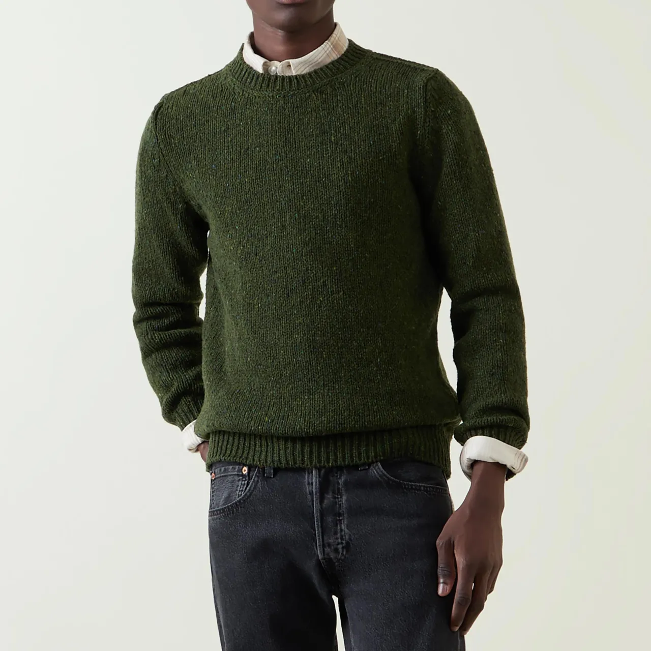 Discount FISHERMAN Textured Knit Sweater
