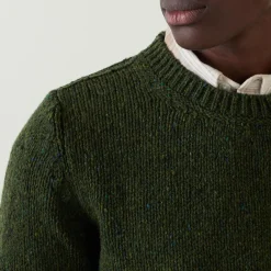 Discount FISHERMAN Textured Knit Sweater